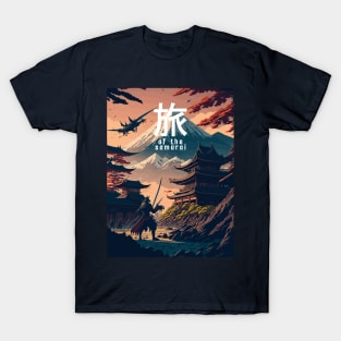 Futuristic Samurai: A Journey Through Time and Tradition T-Shirt